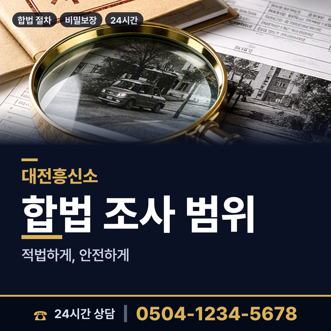 대전 가양2동 사람찾기 상담 안내